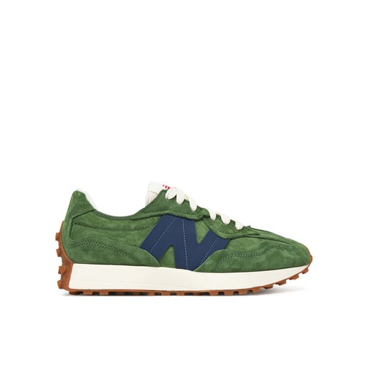 Sneakersy New Balance U327WSC Zielony ze sklepu eobuwie.pl w kategorii Buty sportowe męskie - zdjęcie 186102006