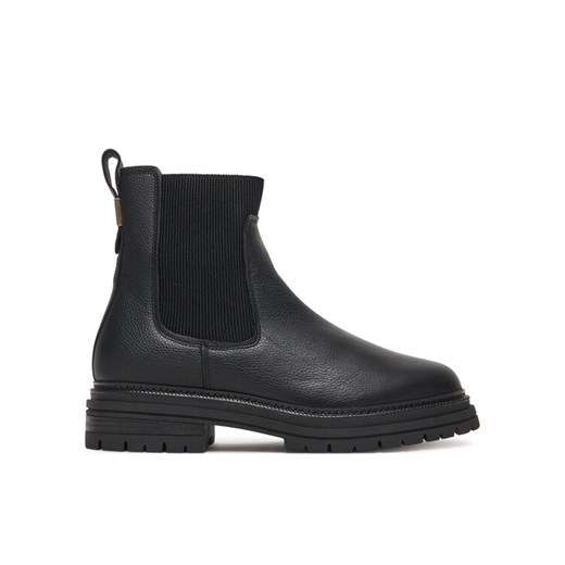 Sztyblety Tommy Hilfiger FW0FW08771 Czarny ze sklepu eobuwie.pl w kategorii Botki - zdjęcie 186102007