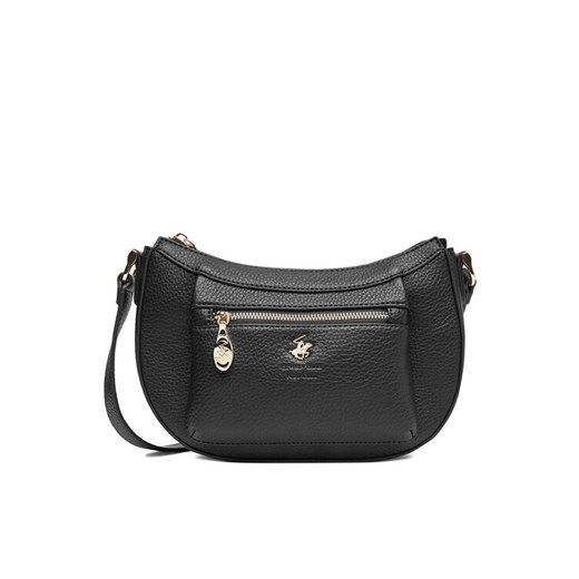 Torebka Beverly Hills Polo Club C-BHPC-L-017-08 Czarny ze sklepu eobuwie.pl w kategorii Listonoszki - zdjęcie 186102025