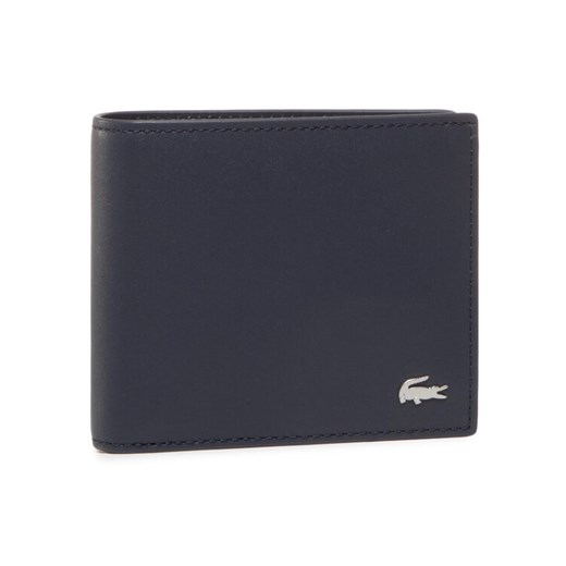 Portfel Lacoste Small Billfold NH1115FG Granatowy ze sklepu eobuwie.pl w kategorii Portfele męskie - zdjęcie 186102069