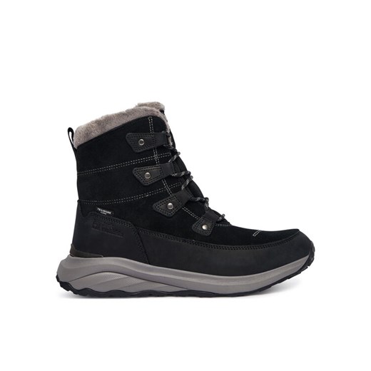 Śniegowce Jack Wolfskin Dromoventure Texapore 4059851 Czarny ze sklepu eobuwie.pl w kategorii Śniegowce damskie - zdjęcie 186102105