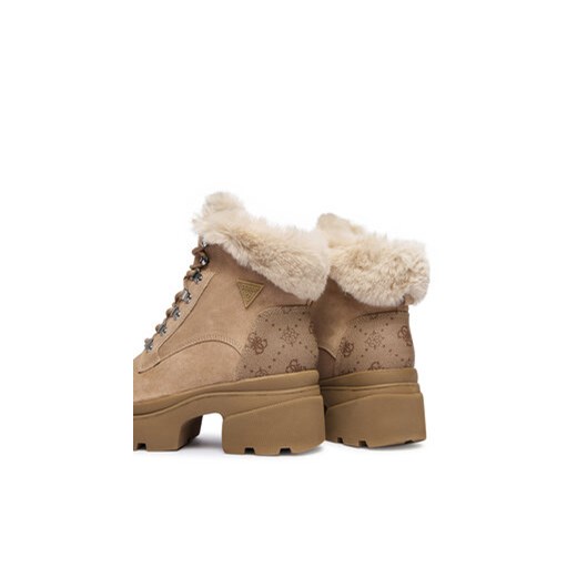 Trzewiki Guess FLFYRL SUE10 Beżowy Guess 37 eobuwie.pl
