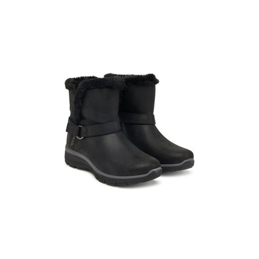 Botki Skechers Easy Going 168045/BLK Czarny Skechers 39 eobuwie.pl