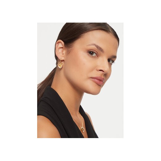 Kolczyki Guess JUBE0460 8JW Złoty Guess OS eobuwie.pl