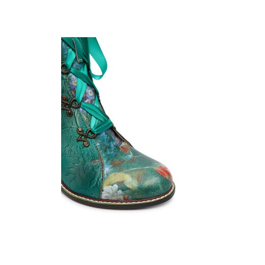 Botki Laura Vita Evcao 311 Zielony Laura Vita 36 eobuwie.pl