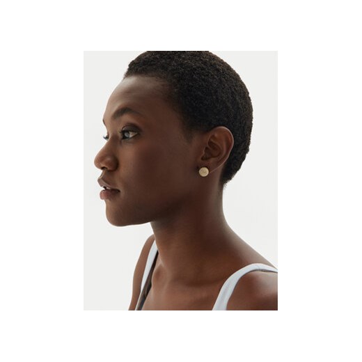 Kolczyki Guess JUBE04 457JW Złoty Guess OS eobuwie.pl