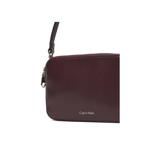 Torebka Calvin Klein LV04F3165G Bordowy Calvin Klein OS eobuwie.pl