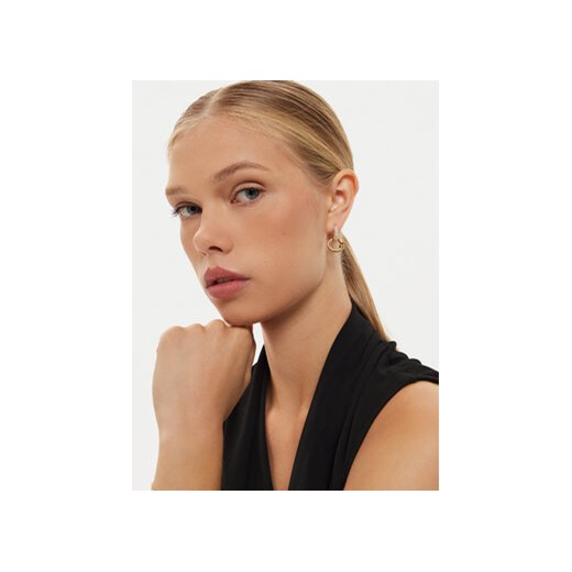 Kolczyki Guess JUBE04 521JW Złoty Guess OS eobuwie.pl