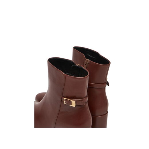 Botki HÖGL Ella 0-134123-2900 Bordowy Högl 35 eobuwie.pl