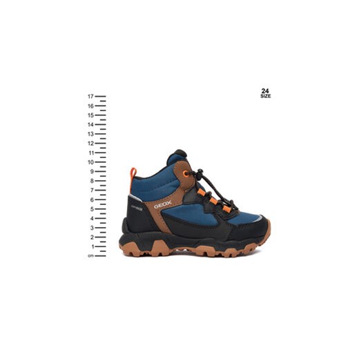 Trekkingi Geox J Magnetar B Abx J463ZC 050FU C0948 M Granatowy Geox 27 eobuwie.pl