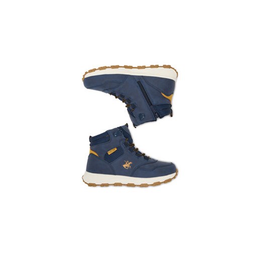 Trzewiki Beverly Hills Polo Club EO-BHPC-395-013 Granatowy 35 eobuwie.pl