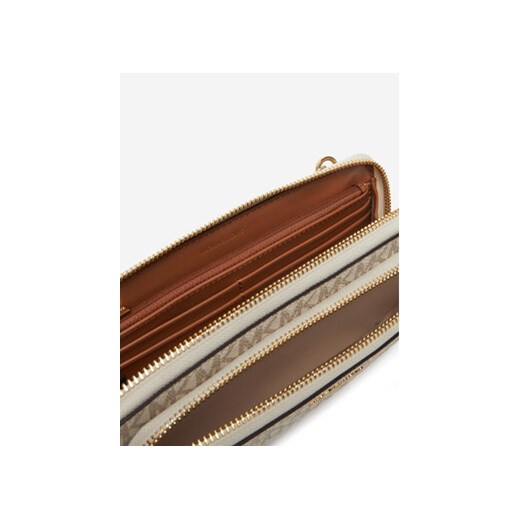Torebka MICHAEL Michael Kors Jet Set 32F5GJ6C7B Beżowy Michael Michael Kors OS eobuwie.pl