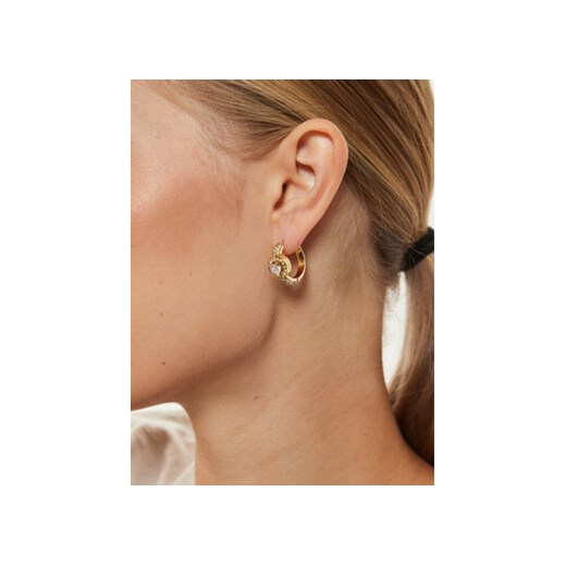 Kolczyki Guess JUBE04 670JW Złoty Guess OS eobuwie.pl