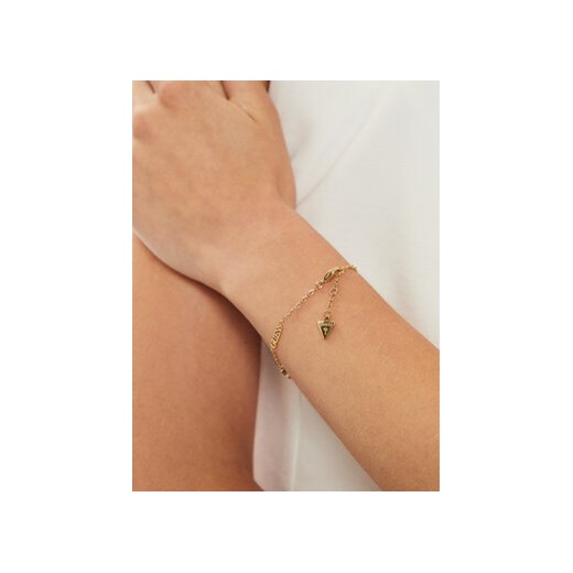 Bransoletka Guess JUBB0466 8JW Złoty Guess S eobuwie.pl