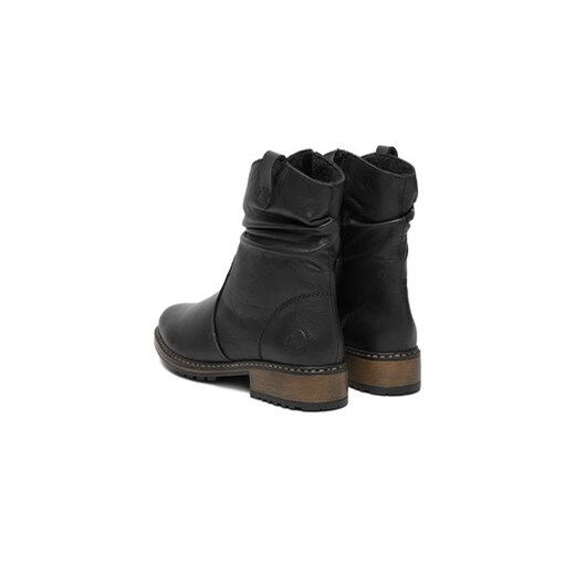 Botki Rieker Z6883-00 Czarny Rieker 42 eobuwie.pl