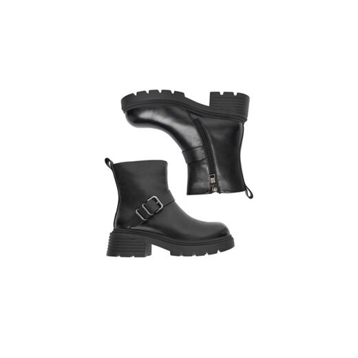 Botki Badura C-ANAYA-5635-2 Czarny 40 eobuwie.pl