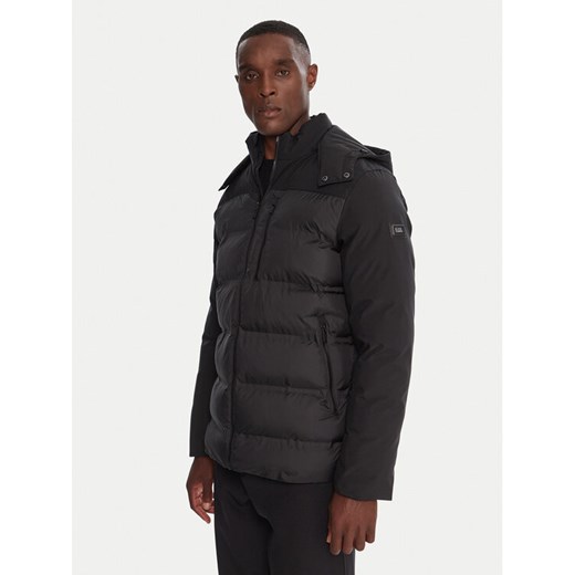 KARL LAGERFELD Kurtka zimowa 505029 554596 Czarny Regular Fit ze sklepu MODIVO w kategorii Kurtki męskie - zdjęcie 186118677