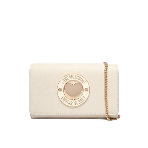 LOVE MOSCHINO Torebka JC4368PP0NKG0110 Écru ze sklepu MODIVO w kategorii Kopertówki - zdjęcie 186118699