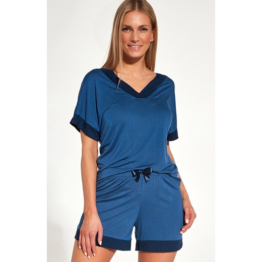 Piżama damska 823/260 Celine, Kolor jeans, Rozmiar L, Cornette Cornette L Primodo