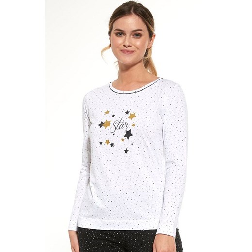 Urocza piżama damska 722/302 Star, Kolor biało-czarny, Rozmiar XL, Cornette Cornette XL Primodo