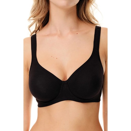 Biustonosz miękki soft czarny 2434, Kolor czarny, Rozmiar 70C, SPIMAN ze sklepu Primodo w kategorii Biustonosze - zdjęcie 186120029