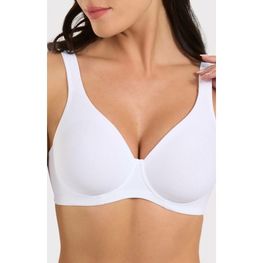 Biustonosz miękki soft biały 393, Kolor biały, Rozmiar 70E, SPIMAN ze sklepu Primodo w kategorii Biustonosze - zdjęcie 186120055