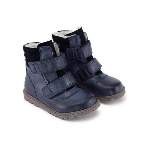 Bundgaard Skórzane botki "Tokker TEX" w kolorze granatowym Bundgaard 25 okazja Limango Polska