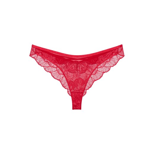 Triumph figi damskie brazyliany koronkowe Palina Moonlight Kiss 10224869-00FZ, Kolor czerwony, Rozmiar 36, Triumph ze sklepu Intymna w kategorii Majtki damskie - zdjęcie 186122065