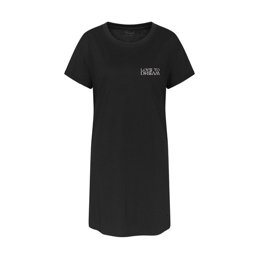 Triumph bawełniana koszula nocna damska Nightdresses 10221117-0004, Kolor czarny, Rozmiar 38, Triumph ze sklepu Intymna w kategorii Koszule nocne - zdjęcie 186122096