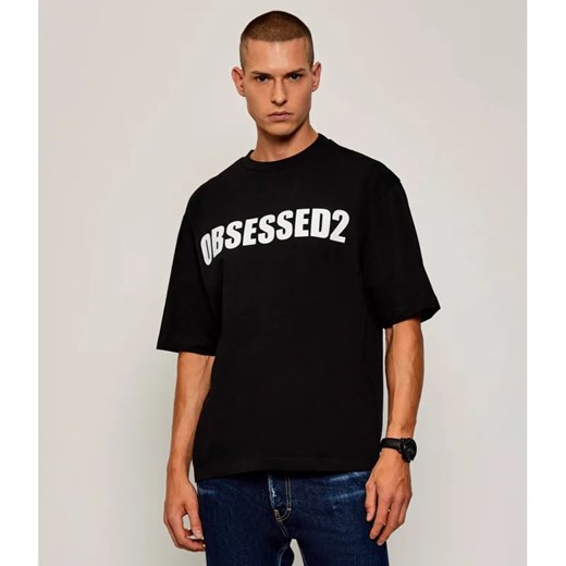 Dsquared2 T-shirt Obsessed2 | Loose fit ze sklepu Gomez Fashion Store w kategorii T-shirty męskie - zdjęcie 186122366