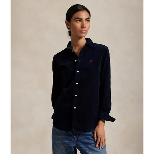 POLO RALPH LAUREN Sztruksowa koszula | Classic fit ze sklepu Gomez Fashion Store w kategorii Koszule damskie - zdjęcie 186122388