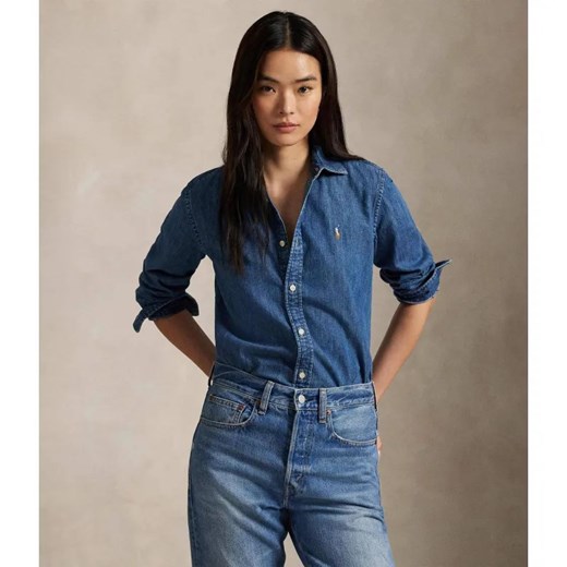 POLO RALPH LAUREN Jeansowa koszula | Custom fit ze sklepu Gomez Fashion Store w kategorii Koszule damskie - zdjęcie 186122416