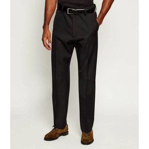 Dsquared2 Wełniane spodnie | Relaxed fit ze sklepu Gomez Fashion Store w kategorii Spodnie męskie - zdjęcie 186124599