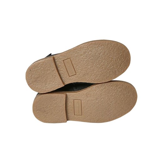 vertbaudet Skórzane sztyblety w kolorze złoto-antracytowym Vertbaudet 36 okazyjna cena Limango Polska