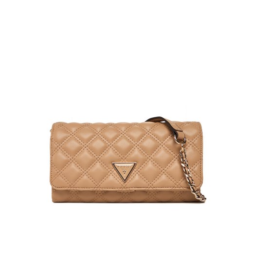 Guess Torebka Giully II Mini HWQG96 73750 Beżowy ze sklepu MODIVO w kategorii Kopertówki - zdjęcie 186125116