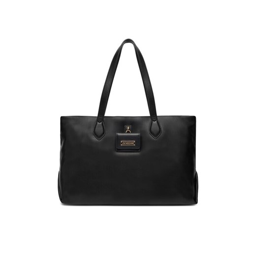 LOVE MOSCHINO Torebka JC4358PP0NKN0000 Czarny ze sklepu MODIVO w kategorii Torby Shopper bag - zdjęcie 186125136