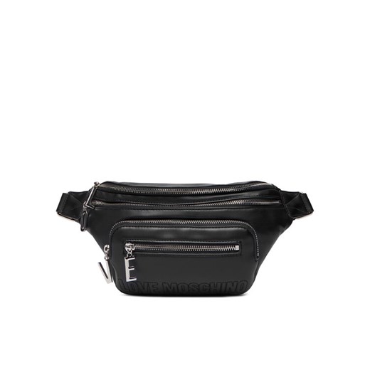 LOVE MOSCHINO Saszetka nerka JC4347PP0NKA000B Czarny ze sklepu MODIVO w kategorii Nerki - zdjęcie 186125177