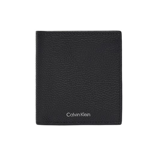 Calvin Klein Portfel Foil Emboss Slim Billfold LV04D1064G Czarny ze sklepu MODIVO w kategorii Portfele męskie - zdjęcie 186125185