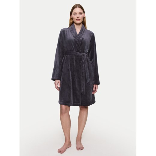 Triumph Szlafrok Robes Fleece Robe 01 10216526 Szary ze sklepu MODIVO w kategorii Szlafroki damskie - zdjęcie 186125186