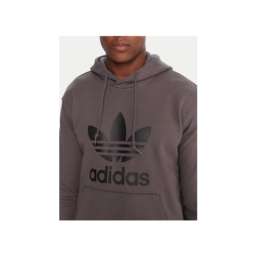 adidas Bluza adicolor Classics Trefoil JY3765 Szary Regular Fit S MODIVO