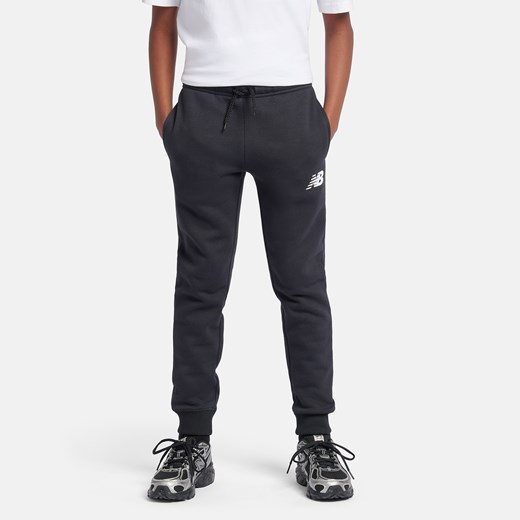 Spodnie dziecięce New Balance LAKB0007BK – czarne ze sklepu New Balance Poland w kategorii Spodnie chłopięce - zdjęcie 186126039