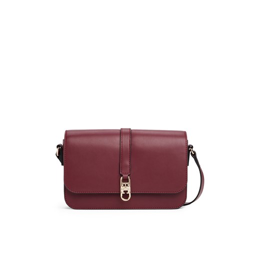 Tommy Hilfiger Damska torba na ramię - Libre Kobiety Sztuczna skóra bordowy jednolity - id: 779699-0003-00000 - marki Tommy Hilfiger - 186126128 Tommy Hilfiger Damska torba na ramię - Libre Kobiety Sztuczna skóra bordowy jednolity ze sklepu vangraaf w kategorii Listonoszki - zdjęcie 186126128