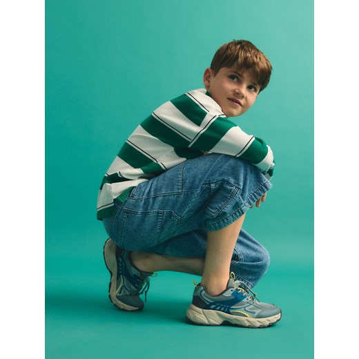 Reserved - Klasyczne sneakersy - turkusowy ze sklepu Reserved w kategorii Buty sportowe dziecięce - zdjęcie 186126798
