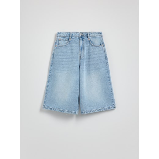 Reserved - Jeansowe szorty - niebieski ze sklepu Reserved w kategorii Szorty - zdjęcie 186126906