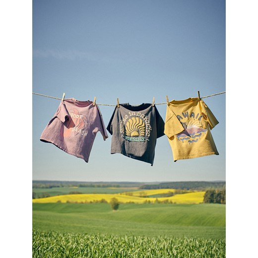 Reserved - Bawełniany t-shirt oversize - czarny Reserved 164 (13 lat) wyprzedaż Reserved