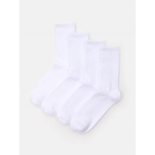 Sinsay - Skarpetki 4 pack - biały Sinsay 43/46 Sinsay