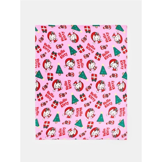 Sinsay - Wzorzysty koc z motywem zimowym Hello Kitty - wielobarwny ze sklepu Sinsay w kategorii Kocyki dziecięce - zdjęcie 186130339