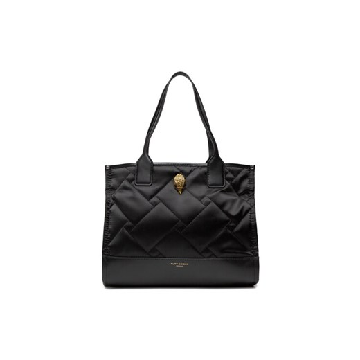 Torebka Kurt Geiger Recycled Sq Sm Shopper 8670900229 Czarny ze sklepu eobuwie.pl w kategorii Torby Shopper bag - zdjęcie 186130479