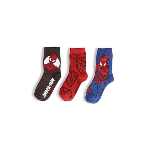 GATE Zestaw 3 par skarpet Spiderman 23/26 ze sklepu gateshop w kategorii Skarpetki dziecięce - zdjęcie 186132275