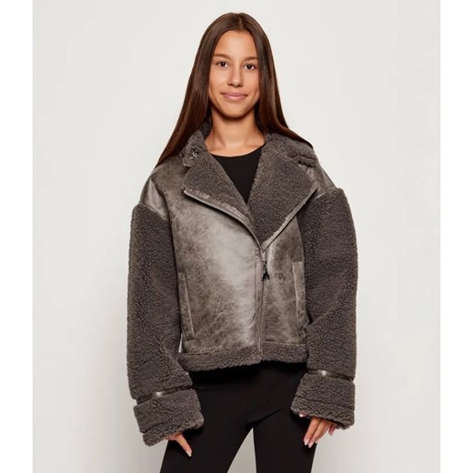 Patrizia Pepe Kożuch | Regular Fit ze sklepu Gomez Fashion Store w kategorii Kurtki dziewczęce - zdjęcie 186132498